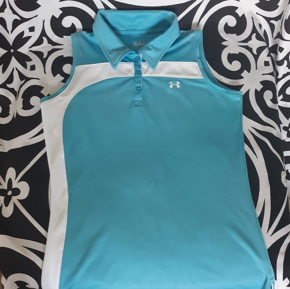Under Armour Tops - UNDER ARMOUR Sleeveless Tank Top Golf/Tennis Shirt